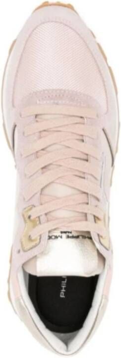 Philippe Model Leren Tropez Sneakers voor Vrouwen Pink Dames
