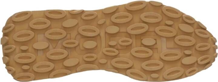 Philippe Model Lichtblauwe Sneakers met Rubberen Zool
