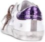 Philippe Model Logo Sneakers Leren Rubberen Zool Regular Fit Multicolor Dames - Thumbnail 4