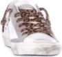 Philippe Model Logo Sneakers Leren Rubberen Zool Regular Fit Multicolor Dames - Thumbnail 7