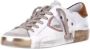 Philippe Model Low-Top Sneakers Prsx Low Metal Silver Sneaker in wit - Thumbnail 6