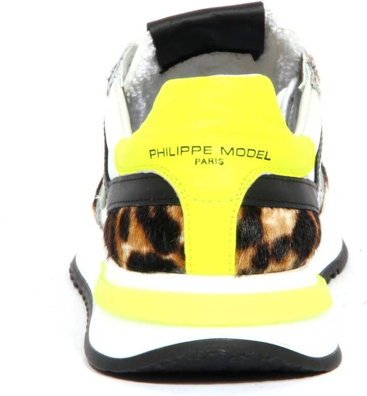 Philippe Model Low Leopard Sneakers