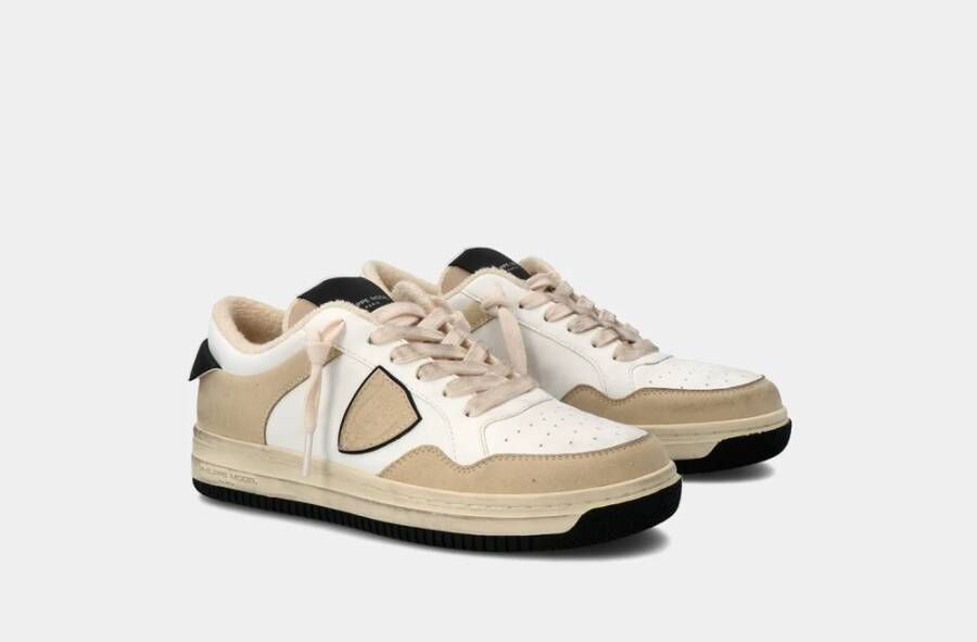 Philippe Model Lyon Recycle Mixage Sneaker Wit Dames