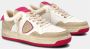 Philippe Model Lyon Recycle Mixage Sneakers Beige Dames - Thumbnail 3