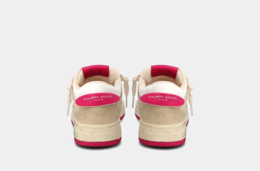 Philippe Model Lyon Recycle Mixage sneakers Beige Dames