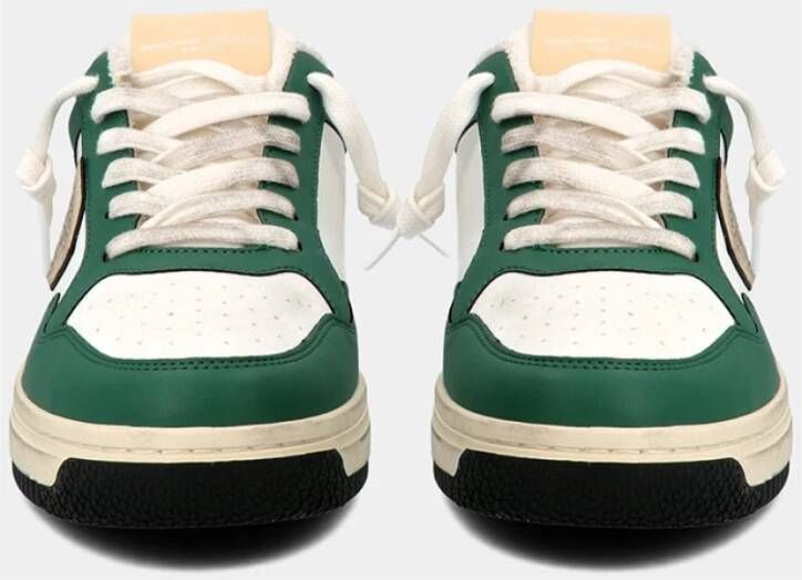 Philippe Model Lyon Recycle Mixage Sneakers Groen Heren