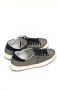 Philippe Model Metallic Grijze Leren Sneakers Grijs Heren - Thumbnail 3