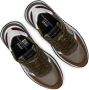 Philippe Model Heren Sneakers Paris Tylu W017 Groen Bruin Groen Heren - Thumbnail 7