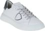 Philippe Model Temple LOW MAN Sneakers Wit Heren - Thumbnail 5