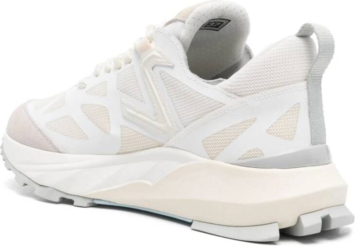 Philippe Model Mesh Trekking Sneakers met Gummy Finish White Dames