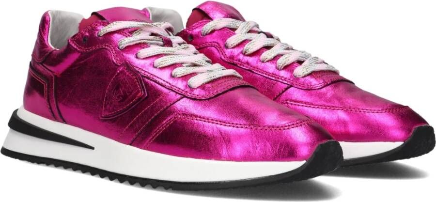 Philippe Model Metal Tropez 2.1 Lage Sneakers Pink Dames