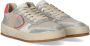 Philippe Model Metallic Koraal Lage Sneaker Multicolor Dames - Thumbnail 3