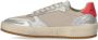 Philippe Model Metallic Koraal Lage Sneaker Multicolor Dames - Thumbnail 4
