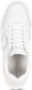 Philippe Model Witte Sneakers met Logo Patch en Contrasterende Hiel White - Thumbnail 4