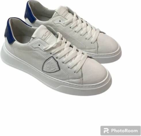Philippe Model Blauw Wit Mix Sneakers White Heren