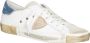 Philippe Model Italiaanse Sneakers met Contrasterend Hiel Detail White Dames - Thumbnail 4