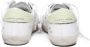 Philippe Model Prsx Witte Sneakers met Verouderd en Slangeneffect White Dames - Thumbnail 12