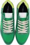 Philippe Model Neon Groene Suède Sneakers met Gele Spoiler Green Heren - Thumbnail 3