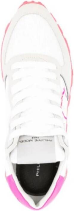 Philippe Model Neon Leren Tropez Sneakers Vrouwen Multicolor Dames