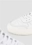 Philippe Model Nice LOW Witte Leren Sneakers White Heren - Thumbnail 5
