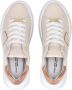Philippe Model Nude leren sneaker met metallic details Beige Dames - Thumbnail 25