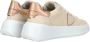 Philippe Model Nude leren sneaker met metallic details Beige Dames - Thumbnail 26