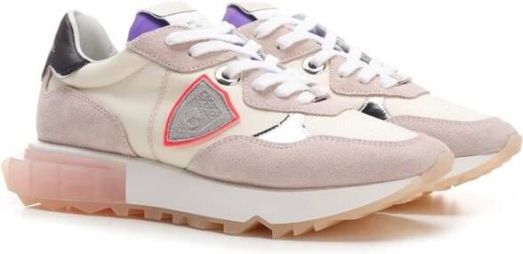 Philippe Model Panel Sneakers Beige Dames