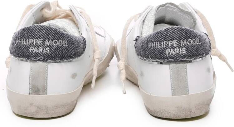 Philippe Model Parijs Wit Kalfsleren Sneakers White Heren
