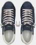 Philippe Model Blauwe Leren Sneakers met Contrasterende Details Blue Heren - Thumbnail 8