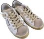 Philippe Model Paris Low Wit Leren Sneakers Khaki Suede - Thumbnail 2