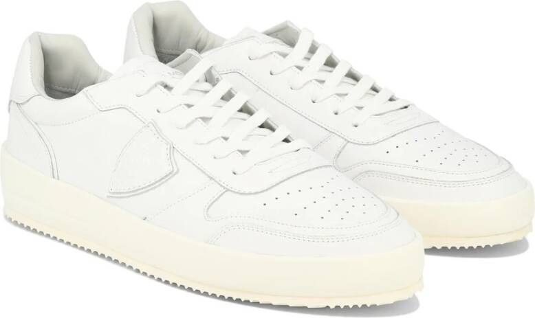 Philippe Model Paris Nice Leren Sneakers White Dames