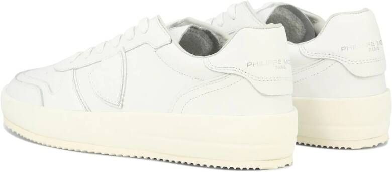 Philippe Model Paris Nice Leren Sneakers White Dames