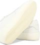 Philippe Model Witte Sneakers met Logo Patch en Contrasterende Hiel White - Thumbnail 90