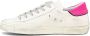 Philippe Model Witte Leren Sneakers met Geborduurd Logo White Dames - Thumbnail 4