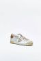 Philippe Model Zilveren Lage Sneakers met Asymmetrische Band Gray Dames - Thumbnail 13