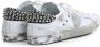 Philippe Model Gestudde Tennissneakers Wit Zwart White - Thumbnail 35