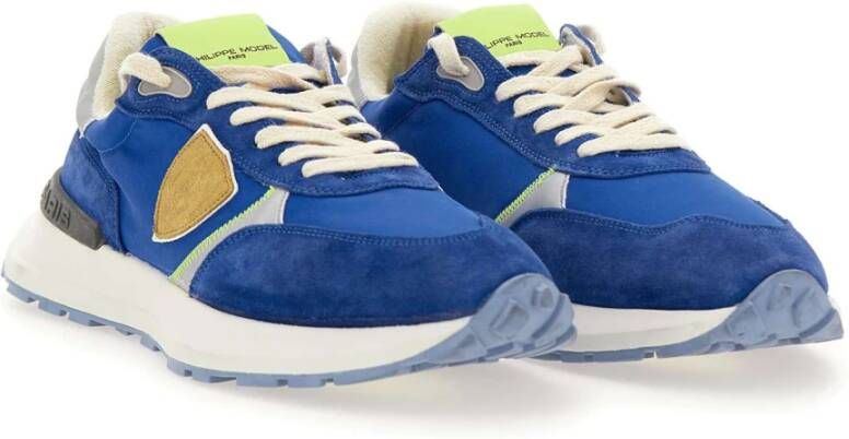 Philippe Model Paris Sneakers voor Moderne Stijl Blue Heren