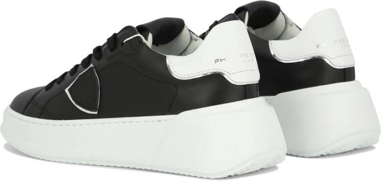 Philippe Model Paris Tres Temple Sneakers Black Dames