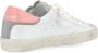 Philippe Model Coole Leren Sneakers Antraciet Wit Multicolor Dames - Thumbnail 6