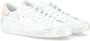 Philippe Model Paris X Leren Sneaker met Wit en Roze Logo White Dames - Thumbnail 2