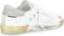 Philippe Model Paris X Wit Leren Sneaker met Denim Details Multicolor Dames - Thumbnail 5