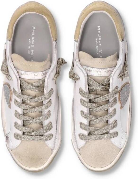 Philippe Model Polyester Sneaker Samenstelling Leer Stof