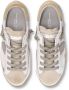 Philippe Model Witte Veterschoenen met Distressed Finish White Dames - Thumbnail 6