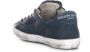 Philippe Model Vintage Indigo Leren Prsx Sneakers Grijs Heren - Thumbnail 7