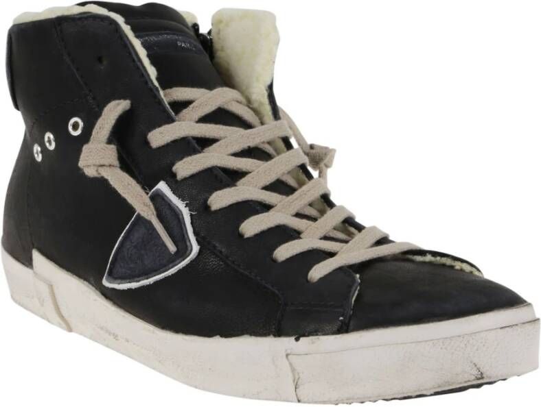 Philippe Model Prsx High Sneakers Zwart Heren