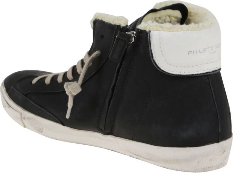 Philippe Model Prsx High Sneakers Zwart Heren