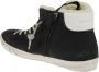 Philippe Model Zwarte High Top Sneakers met Distressed Details Black Heren - Thumbnail 3