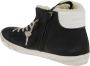 Philippe Model Zwarte High Top Sneakers met Distressed Details Black - Thumbnail 3