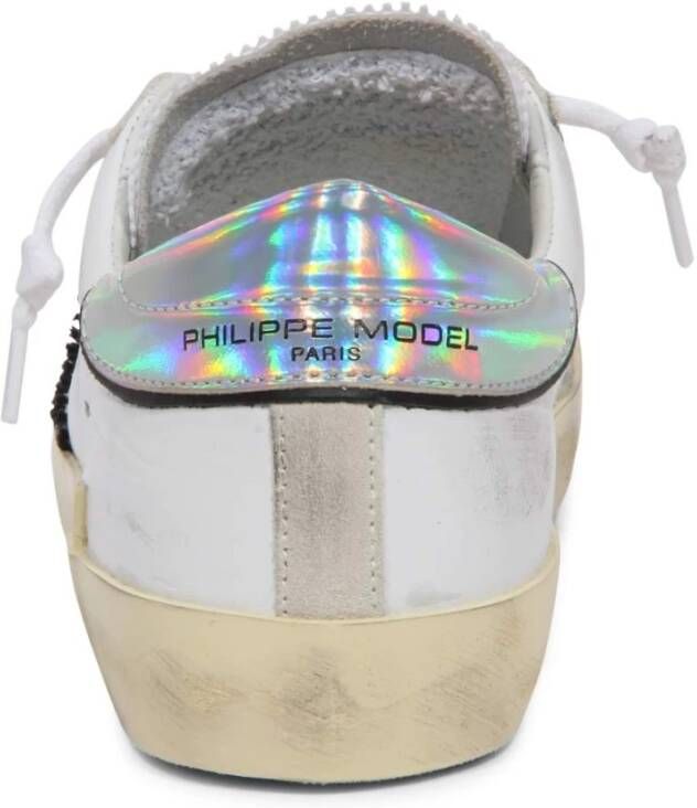 Philippe Model Prsx Low Broderie Neon Sneakers