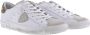 Philippe Model Sneaker met dierenprint van leer White Dames - Thumbnail 6